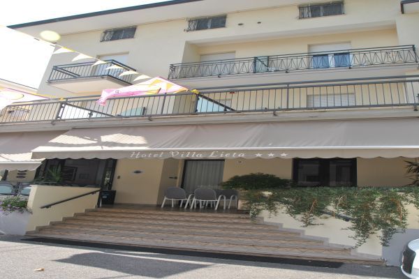 Hotel Villa Lieta Rimini Bagian luar foto